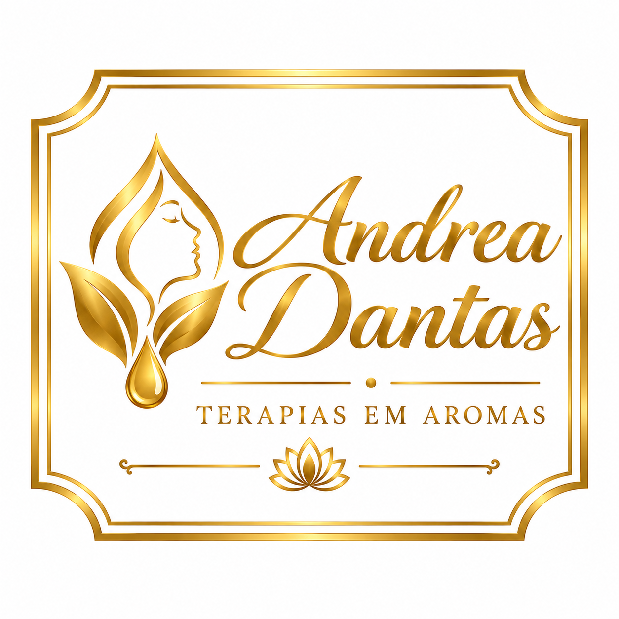Logotipo de Andrea Dantas, Terapias em Aromas
